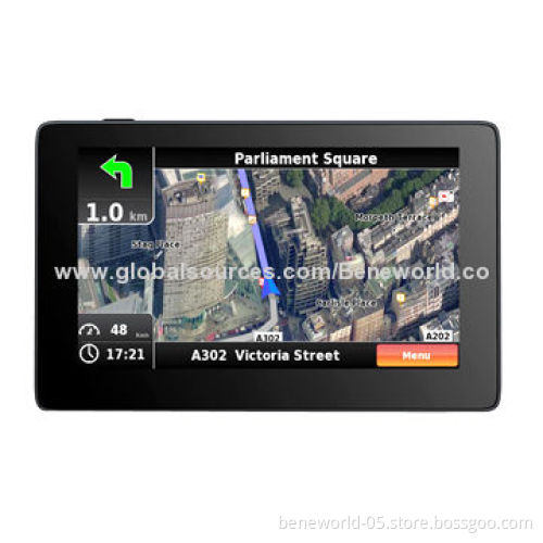 Promotional GPS Car Navigation System with Navigation/Multimedia/E-book/Photo Viewer Functions
